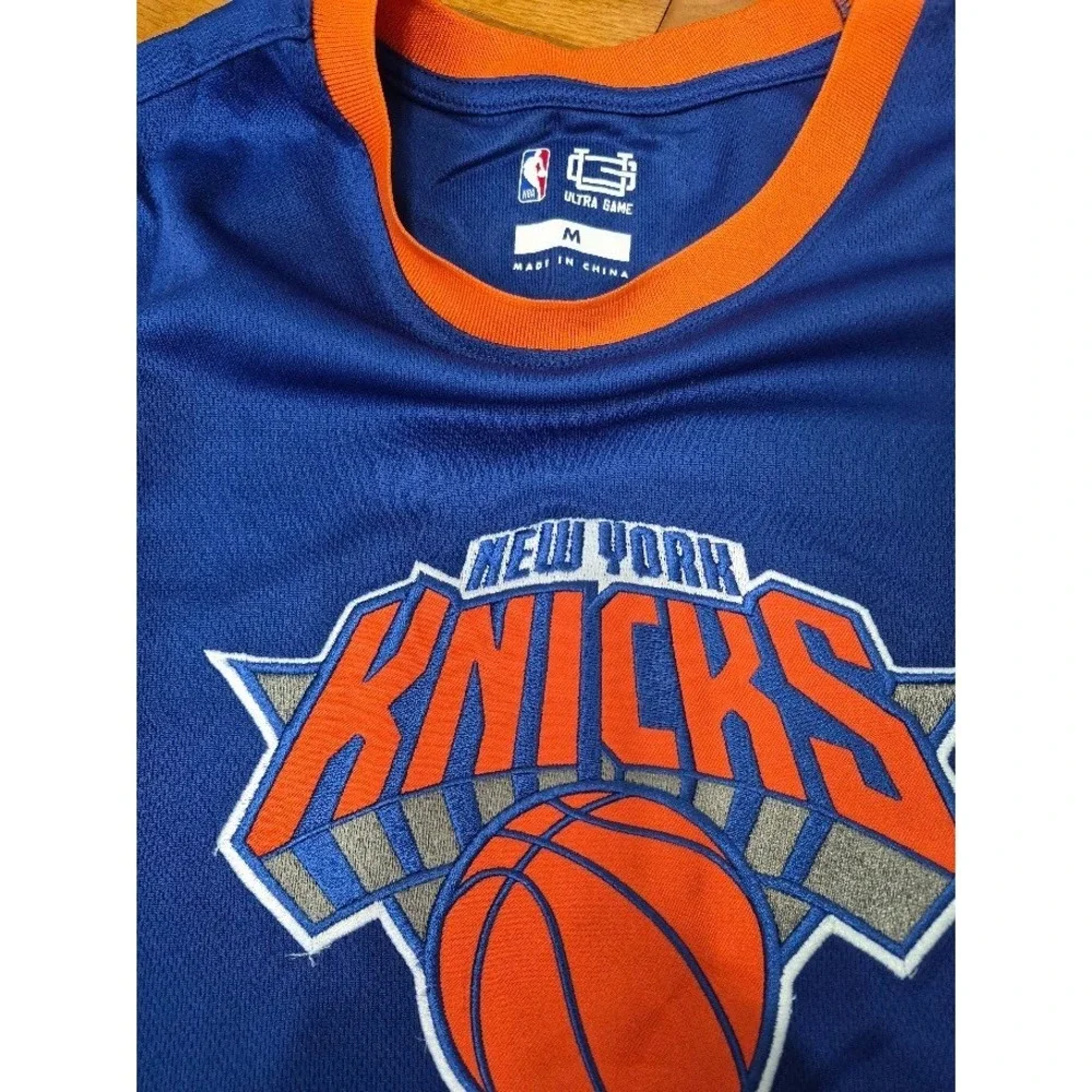NY Knicks Jalen Brunson 11 Ultra Game NBA Jersey M  Royal Blue One of a Kind NEW